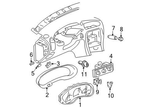 2004 Oldsmobile Alero Ignition Lock, Electrical Diagram