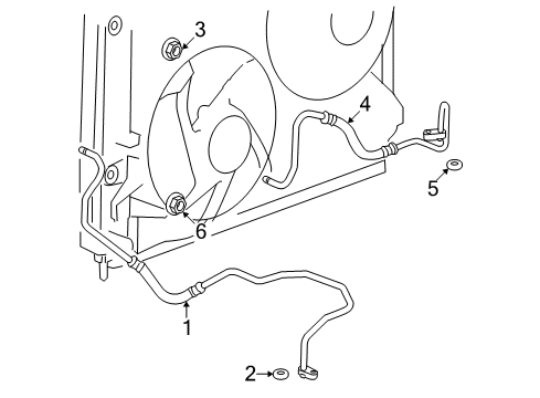 2010 Saturn Vue Trans Oil Cooler Diagram