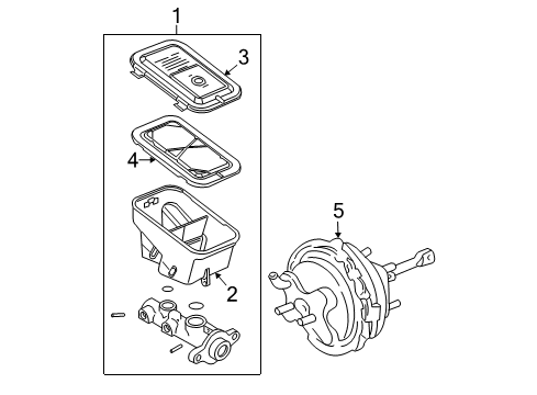 2001 GMC Safari Dash Panel Components Diagram