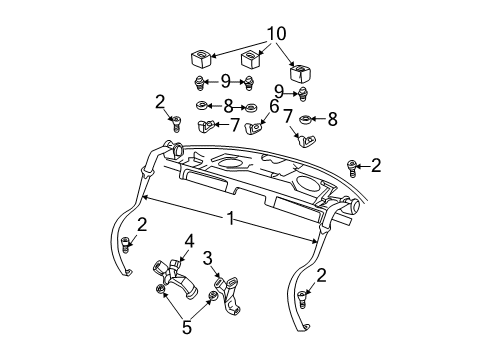 2002 Chevy Monte Carlo Seat Belt Diagram 2 - Thumbnail