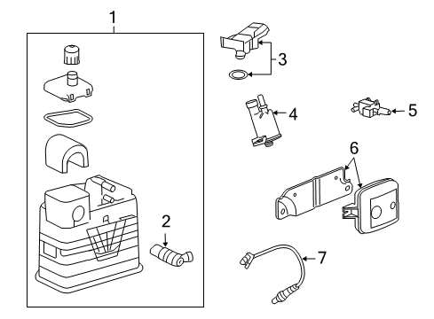 2014 Buick Regal Emission Components Diagram