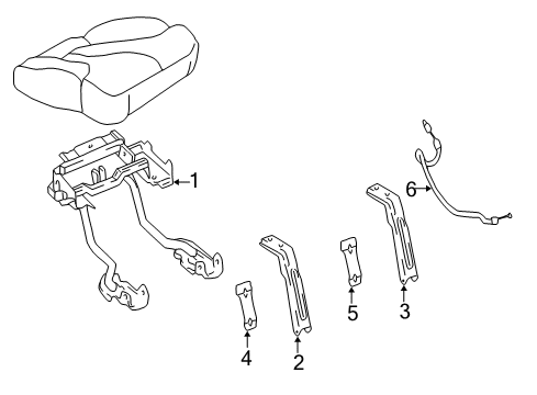 2007 Chevy Silverado 1500 Classic Tracks & Components Diagram 2 - Thumbnail