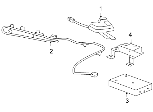 2008 Pontiac G6 Antenna & Radio Diagram 4 - Thumbnail