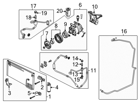 2006 Pontiac GTO Switches & Sensors Diagram