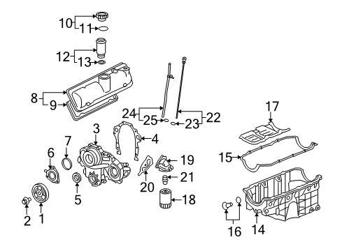 2010 Chevy Malibu Filters Diagram 7 - Thumbnail