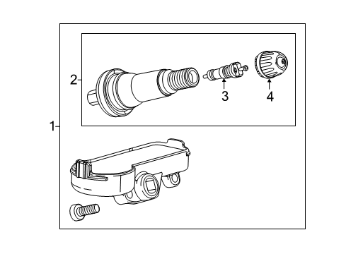 2019 Chevy Spark Tire Pressure Monitoring, Electrical Diagram