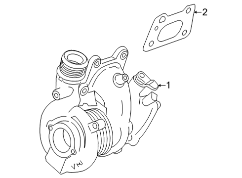 2023 Cadillac CT4 Exhaust Manifold Diagram 2 - Thumbnail