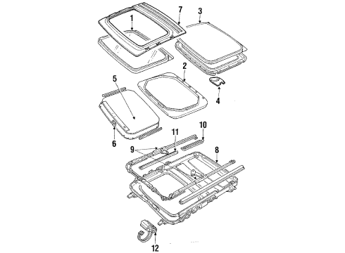 1985 Buick Electra Sunroof Diagram