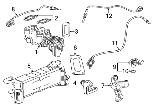 2013 Chevy Express 3500 EGR System, Emission Diagram