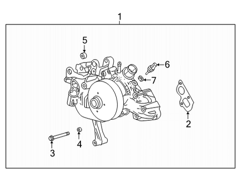 2022 Chevy Express 3500 Water Pump Diagram 3 - Thumbnail