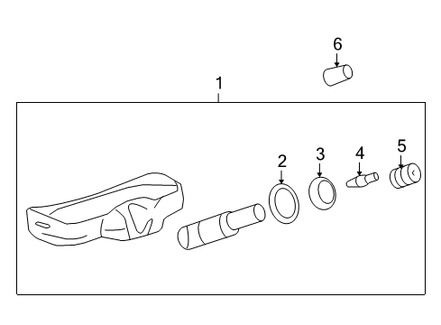 2008 Saturn Sky Tire Pressure Monitoring Diagram