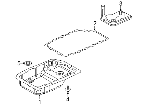 2008 Cadillac SRX Automatic Transmission Diagram