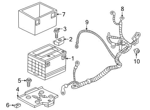 2003 Pontiac Aztek Battery Diagram