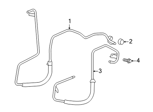 2024 Buick Enclave Trans Oil Cooler Diagram