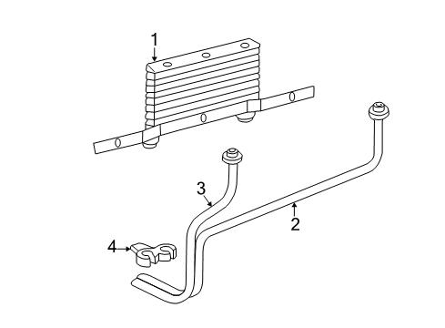 2007 Chevy Silverado 1500 Classic Trans Oil Cooler Diagram 1 - Thumbnail