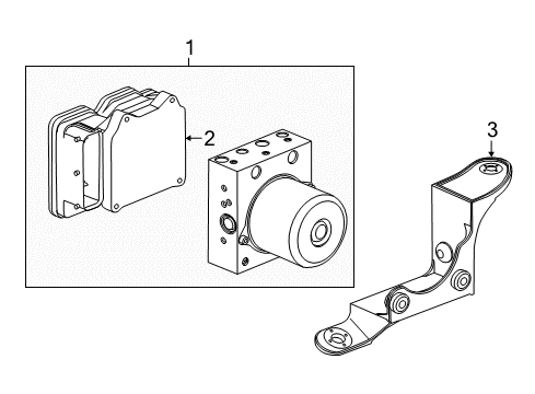 2017 Chevy Spark ABS Components Diagram