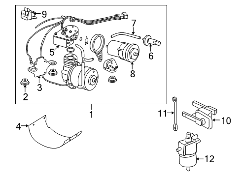 2006 Pontiac Montana Ride Control Diagram