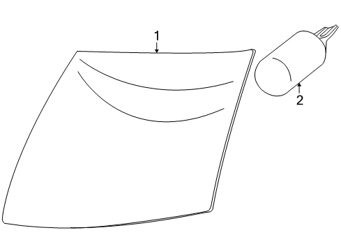 2007 Saturn Vue Side Marker Lamps Diagram 2 - Thumbnail