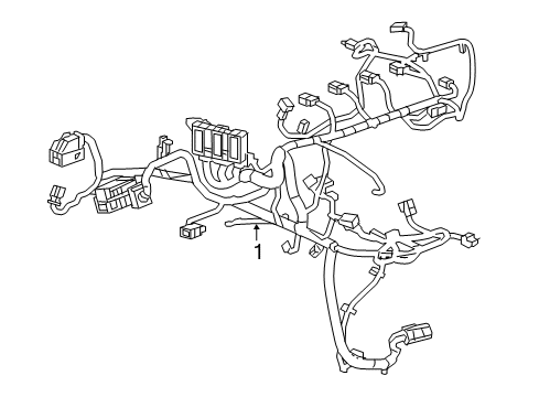 2019 Buick Regal TourX Wiring Harness Diagram