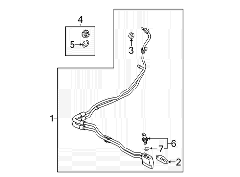 2022 Cadillac Escalade ESV Senders Diagram