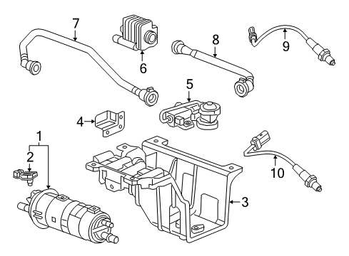 2018 Chevy Volt Emission Components Diagram