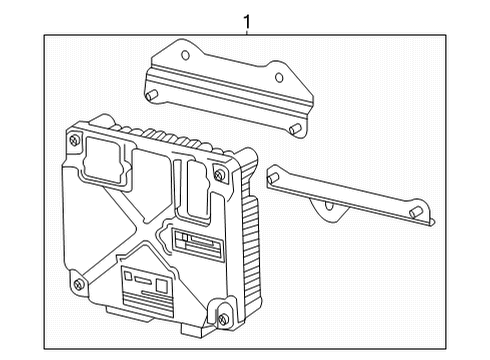 2021 Cadillac Escalade ESV Electrical Components Diagram 1 - Thumbnail