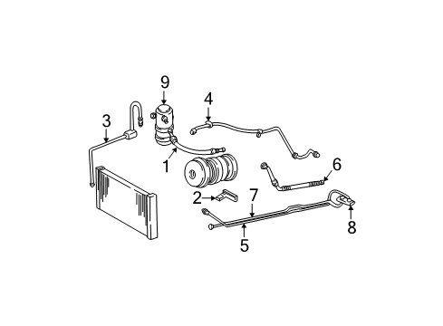 1997 Chevy Astro Air Conditioner Diagram