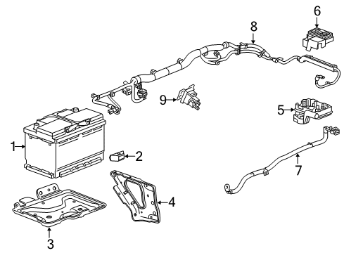 2017 Chevy Tahoe Battery Diagram 1 - Thumbnail