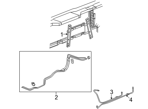 2008 Hummer H2 Trans Oil Cooler Diagram