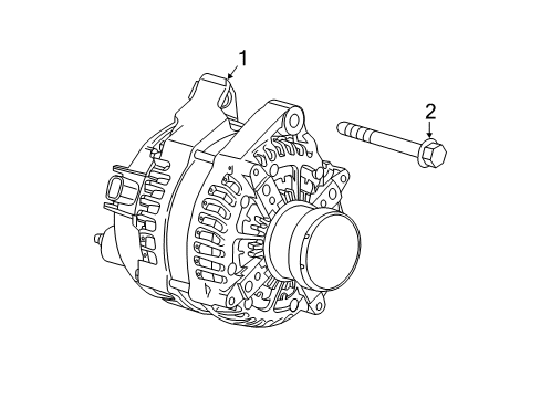 2024 Chevy Camaro Alternator Diagram