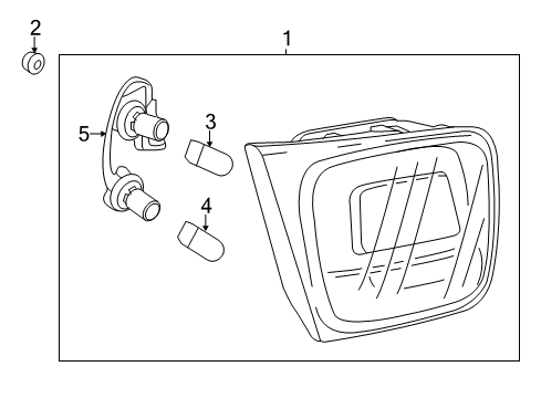 2013 Chevy Malibu Backup Lamps Diagram 2 - Thumbnail