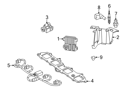 2010 Chevy Tahoe Ignition System Diagram 1 - Thumbnail