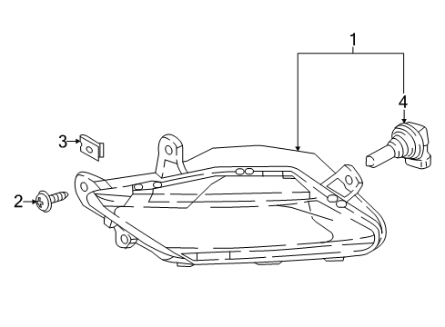 2019 Buick Regal Sportback Fog Lamps Diagram