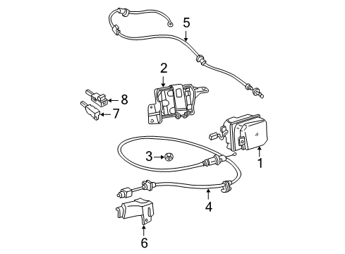 2002 Buick LeSabre Cruise Control System Diagram