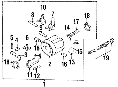 1999 Chevy Monte Carlo Housing & Components Diagram 2 - Thumbnail