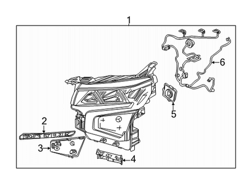 2022 Chevy Tahoe Headlamps, Electrical Diagram 1 - Thumbnail