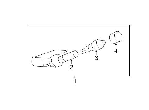 2013 GMC Sierra 3500 HD Tire Pressure Monitoring, Electrical Diagram