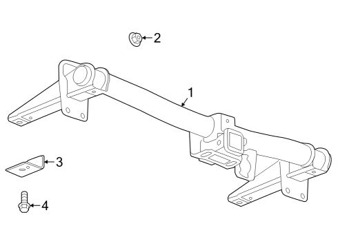 2022 Chevy Equinox Trailer Hitch Components Diagram 2 - Thumbnail