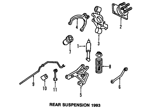 1993 Cadillac Allante Module Diagram for 22121948