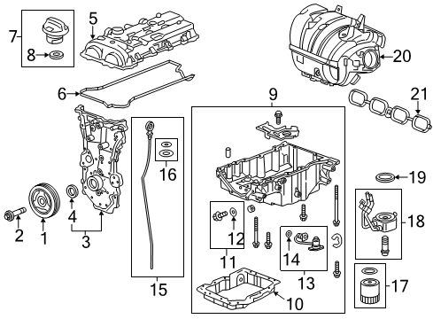 2019 Chevy Traverse Intake Manifold Diagram 1 - Thumbnail