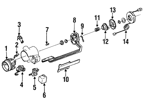 1996 Chevy Caprice Switches Diagram 1 - Thumbnail