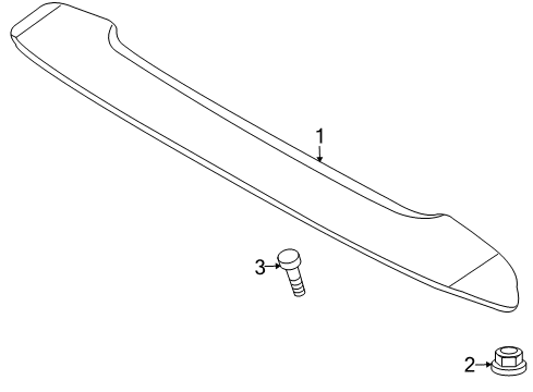 2010 Chevy Aveo5 Rear Spoiler Diagram