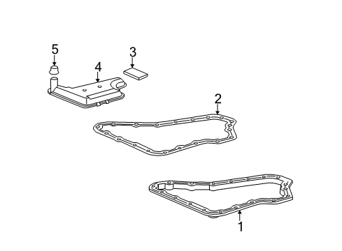 2002 Pontiac Bonneville Automatic Transmission, Maintenance Diagram