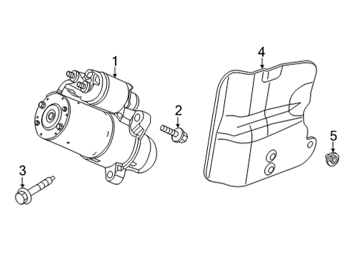 2023 Cadillac CT4 Starter Diagram 3 - Thumbnail