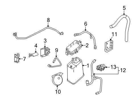 2011 Chevy Corvette Emission Components Diagram 2 - Thumbnail