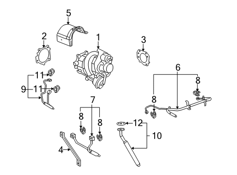 2007 Pontiac Solstice Turbocharger, Engine Diagram