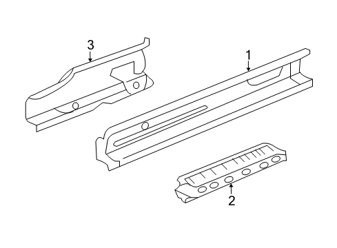 2009 Saturn Aura Rocker Panel Diagram 2 - Thumbnail