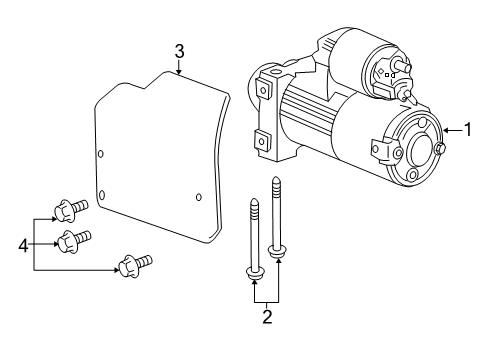 2014 Chevy SS Starter Diagram