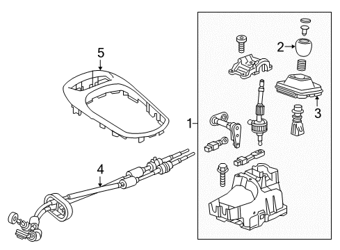 2017 Chevy Cruze TRANSAXLE ASM,MAN (REMAN) Diagram for 19355674