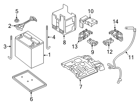 2017 Chevy City Express Battery Diagram